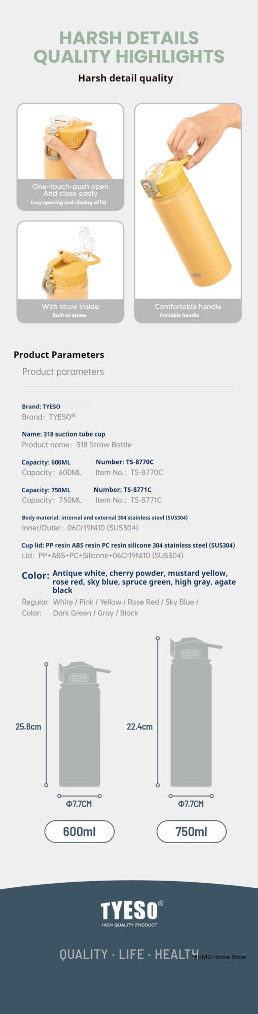 ThermoFlow | Garrafa Termica | Mantem a Temperatura do Liquido