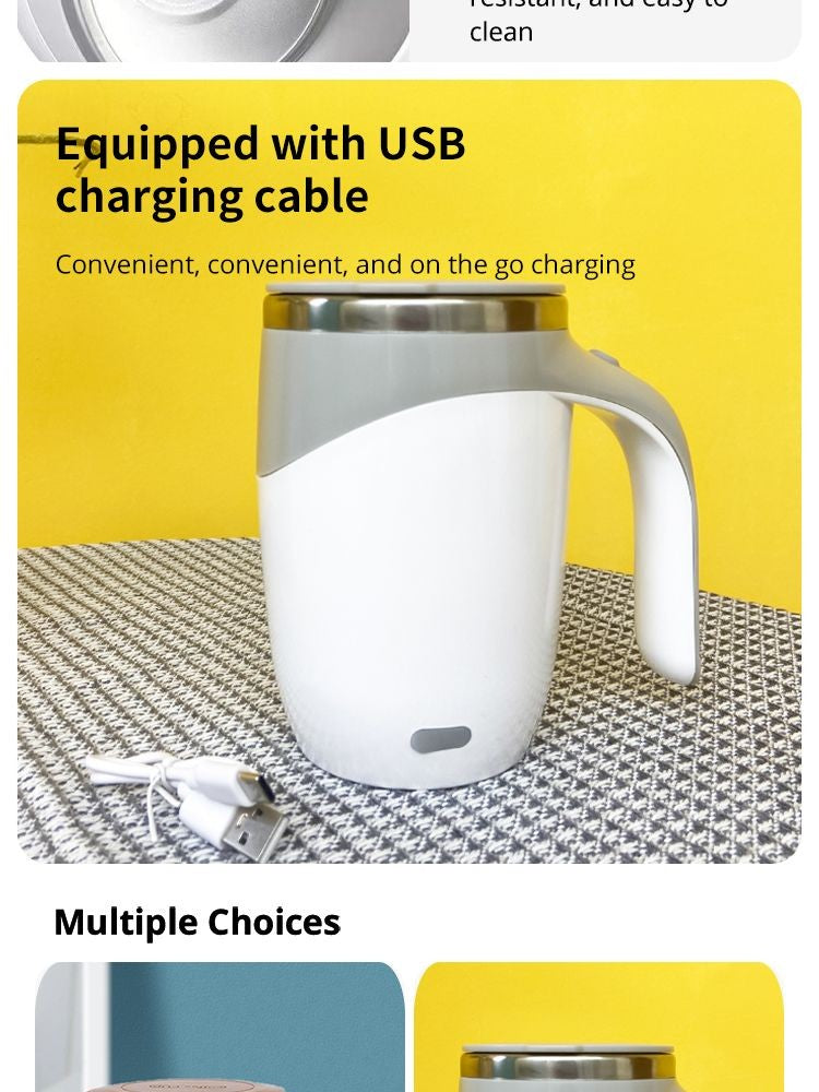 SpinLiss Pro | Caneca Misturadora Eletrica | Mistura e agita quaquer bebida